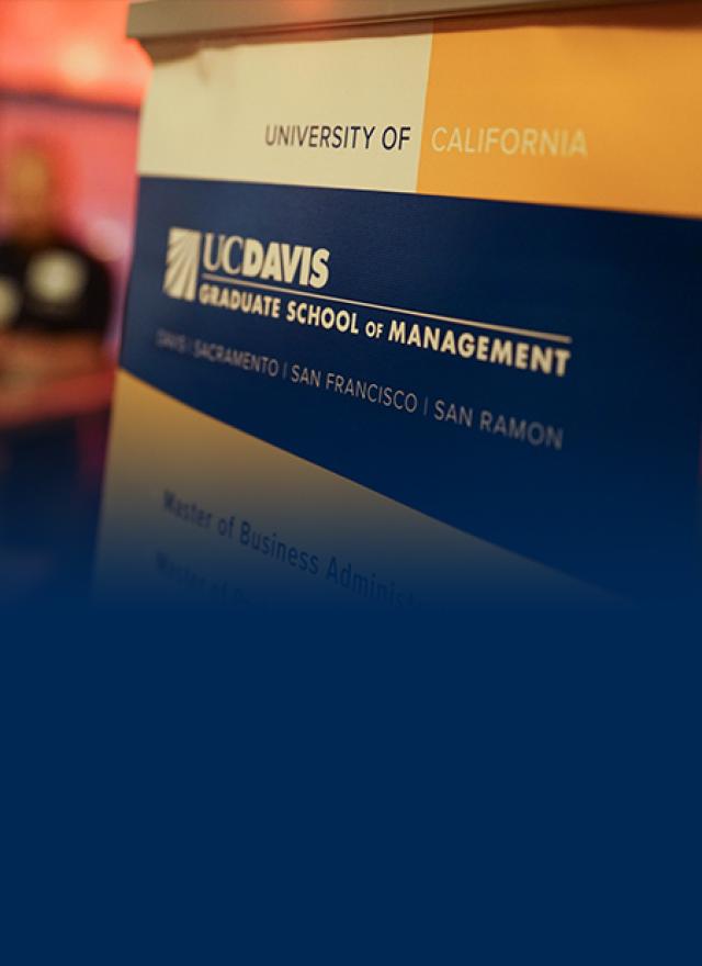 UC Davis Graduate School of Management homepage image