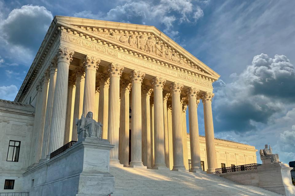 Supreme Court Building in Washington DC